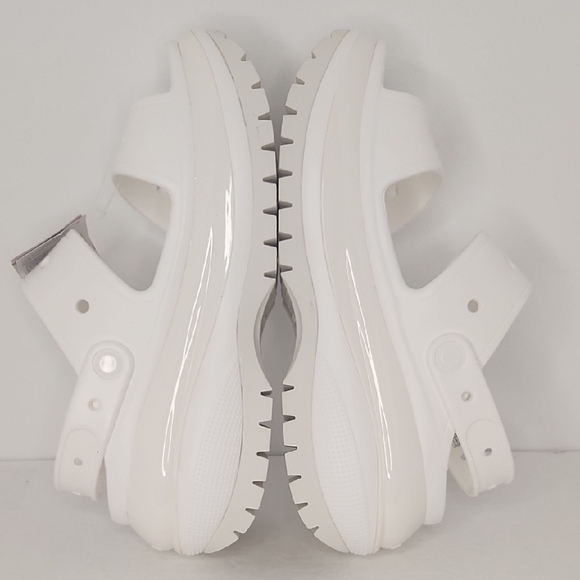 CROCS White Platform Sandals - Picture 5 of 8